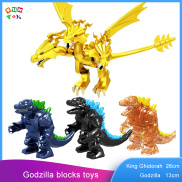 Lớn Godzilla King gidola Lắp ráp khối xây dựng đồ chơi trẻ em Quà tặng