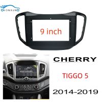 Honxun กรอบวิทยุรถยนต์แผงกลาง 9 นิ้วหน้ากากหน้าจอ Android สำหรับCHERY TIGGO 5 2014-2019