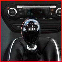 เล็กๆน้อยๆเปลี่ยน 5 6 ความเร็วรถเกียร์ HEAD SHIFT KNOB ฝาครอบแทรกสำหรับ Ford Focus 2 2005 - 2011 C-MAX KUGA Fiesta-glsunjugdd