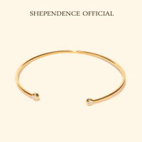 Shependence กำไลข้อมือคริสตัลมินิมอล (Minimal Crystal Bangle)