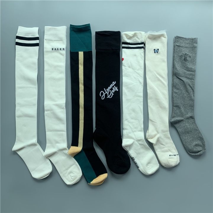 24-hours-delivery-footjoy-j-lindeberg-callaway-buy-4-get-1-free-shipping-sports-golf-socks-long-tube-spring-and-autumn-womens-socks-golf-over-the-knee-high-tube-breathable-golf