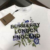 2023 BurberryˉSummer New Fashion Casual Printing T-shirt Pure Cotton Comfortable Soft T-shirt