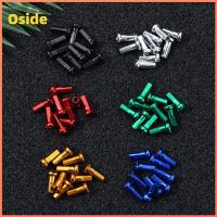 OSIDE 10/20/50pcs 6 สี จักรยาน โลหะผสมอโนไดซ์ จุกนมจักรยาน จุกนมซี่ล้อ หลากสี อุปกรณ์เสริมล้อจักรยาน