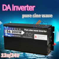 อินเวอร์เตอร์เพรียวซายเวฟ3000W 12V/24V/ Pure sine wave inveter พร้อมส่งที่ไทย