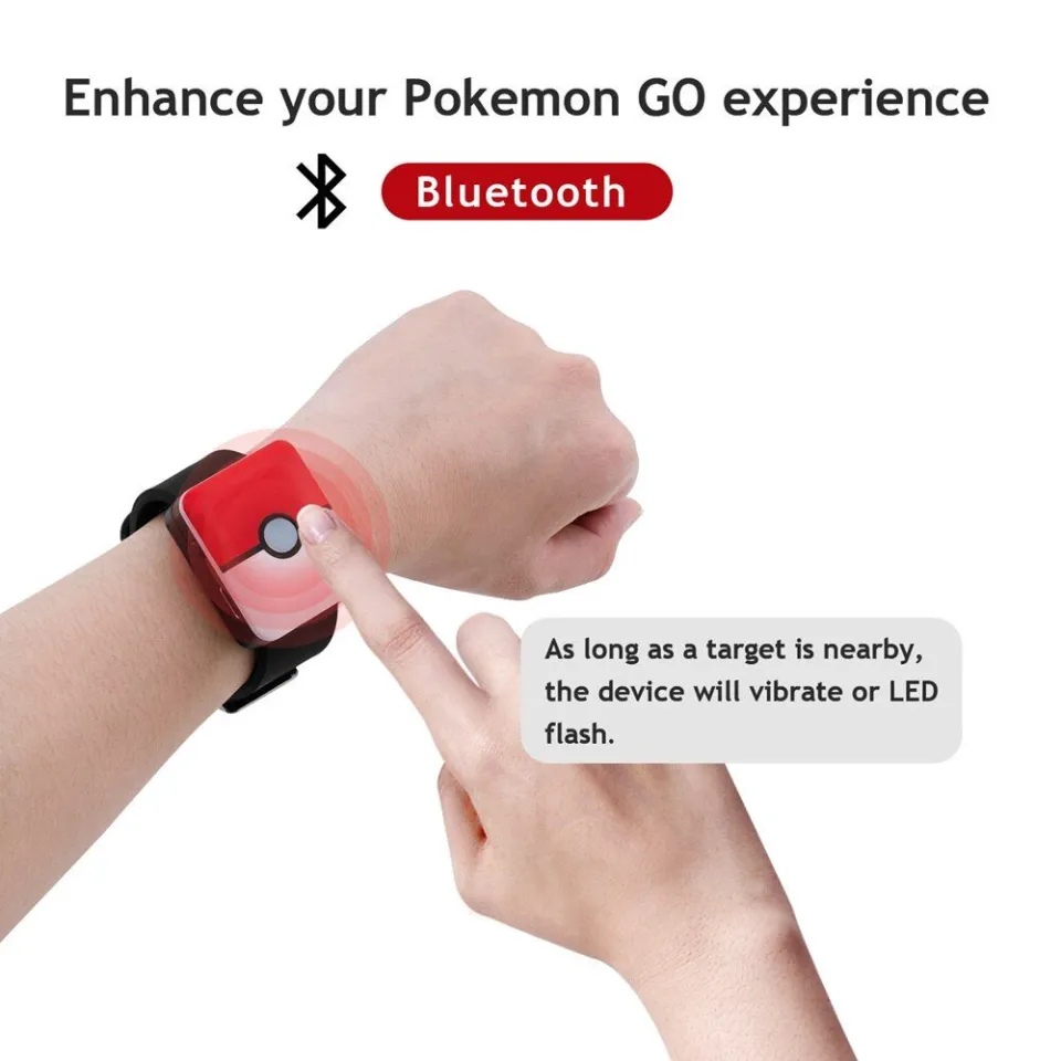 For Nintendo Pokemon Go Plus Bluetooth Wristband Bracelet Watch