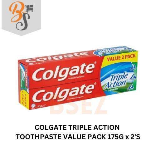 Triple Action Toothpaste Value Pack 175g X 2s Exp 2025 Lazada 6622