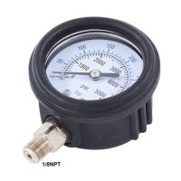 2Pcs PCP Scuba Diving Air Vertical Manometer for Fill Station Double-Range 350Bar High Pressure Gauge 1/8Npt