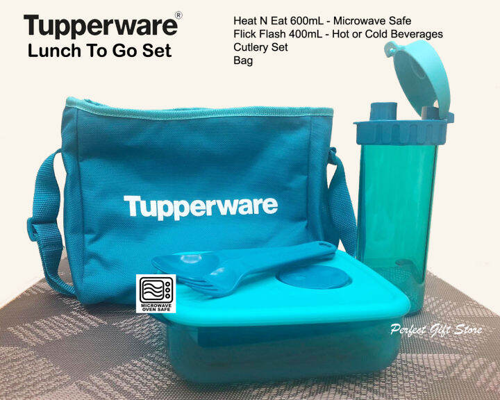 Tupperware Lunch To Go Set / Xtreme Meal Box Set Lazada PH