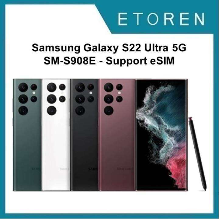 Samsung Galaxy S22 Ultra 5G SMS908E Dual Sim 512GB Burgundy/Graphite