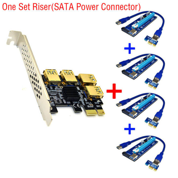 pci-e-อะแดปเตอร์ไรเซอร์1ถึง4pci-e-การ์ดกราฟิก-usb3-0รองรับระบบปฏิบัติการ-windows-xp-7-8-10