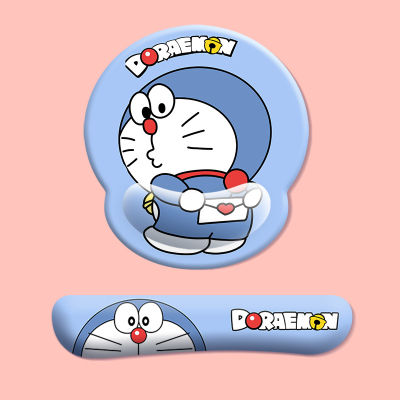 Doraemon SpongeBob SquarePants Lotso Cartoon mouse pad Memory cotton silica gel wrist Thickened office non slip