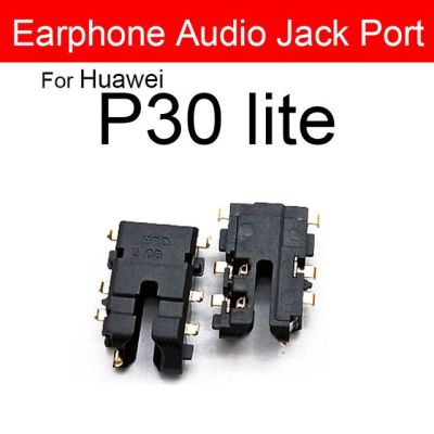 พอร์ตเชื่อมต่อช่องเสียบหูฟังเสียงหูสายเคเบิ้ลยืดหยุ่นสำหรับ P10 Huawei P9บวก P30 P20 P9 Lite Mini P8 Max ชิ้นส่วนอะไหล่ P6 P7