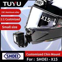 สำหรับ SHOEI X15กล้อง DJI ขนาด11 Insta360ทำจากอะลูมิเนียมคางขายึดกล้องโกโปรหมวกกันน็อคตามสั่งระดับพรีเมียมสำหรับที่จับโทรศัพท์มือถือ