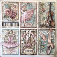 Elegant Rose Girls Ballet Stickers Junk Journal Diary Planner Scrapbooking Decorative Paper DIY Craft Collage Tag Photo Album