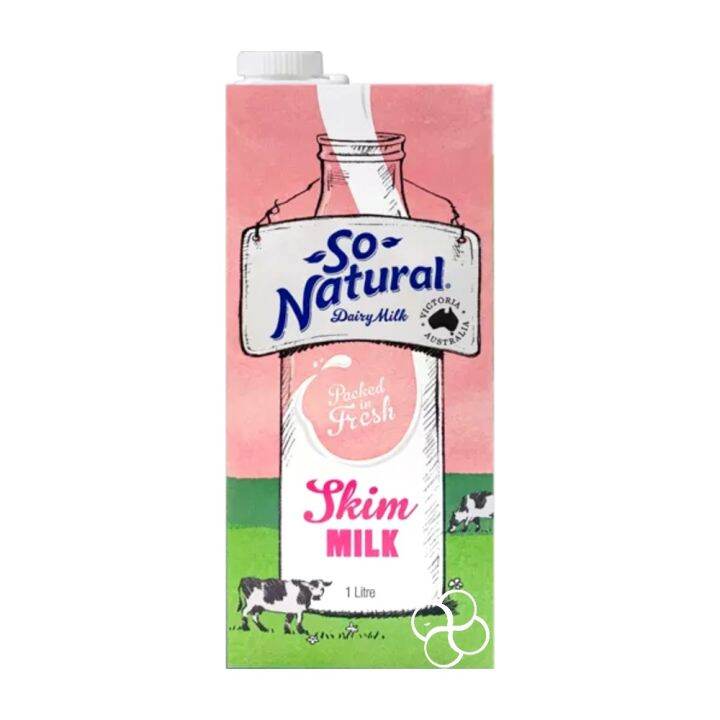 So Natural Skim Milk 1l Lazada Ph