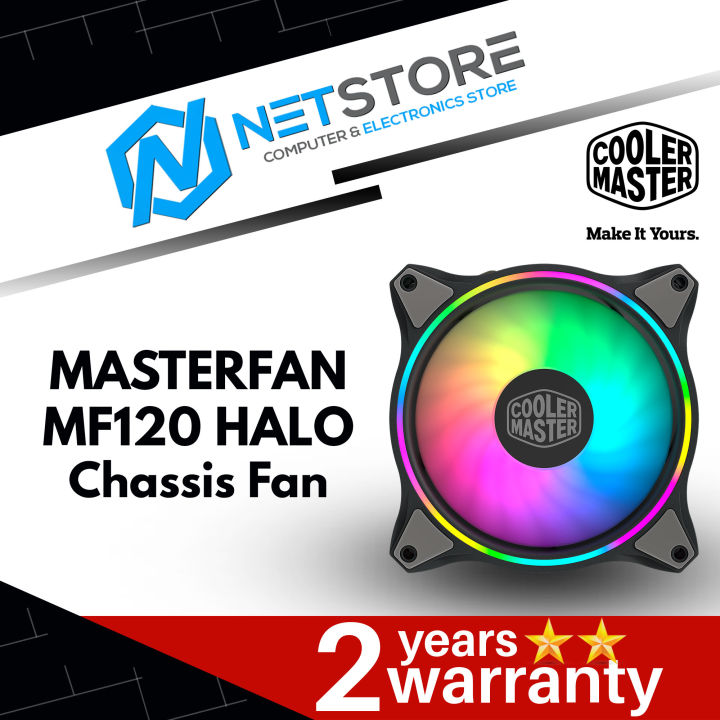 COOLER MASTER MASTERFAN MF120 HALO ARGB CHASSIS FAN - MFL-B2DN