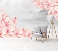 ❈❁☎ Custom wallpaper Classical landscape peach blossom background wall