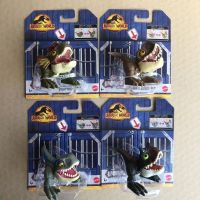 ? CC Mattel Jurassic World Small Sleeping Bounce Dinosaur HFR10 Blue Overlord Double Ridge Boy Social Toy