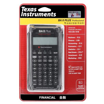 Ti BAII Plus Professional 10 Digits Led Calculatrice Calculadora Financial Calculations Students Financial Calculator