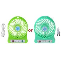 1PC USB Desktop Fan Without 18650 Battery Personal Small Table Air Circulator Fan USB Desk Fan for Indoor Outdoor