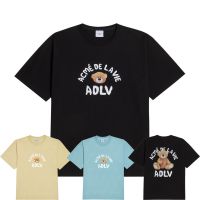 HOT”แท้100 ADLV เสื้อยืด ผลิตในเกาหลี (graphic - TEDDY BEAR - 3 COLORS)