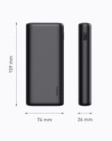 AUKEY PB-Y37 PowerPlus Pro 20000mAh 65W Power Delivery (Black) (CEP-001086)