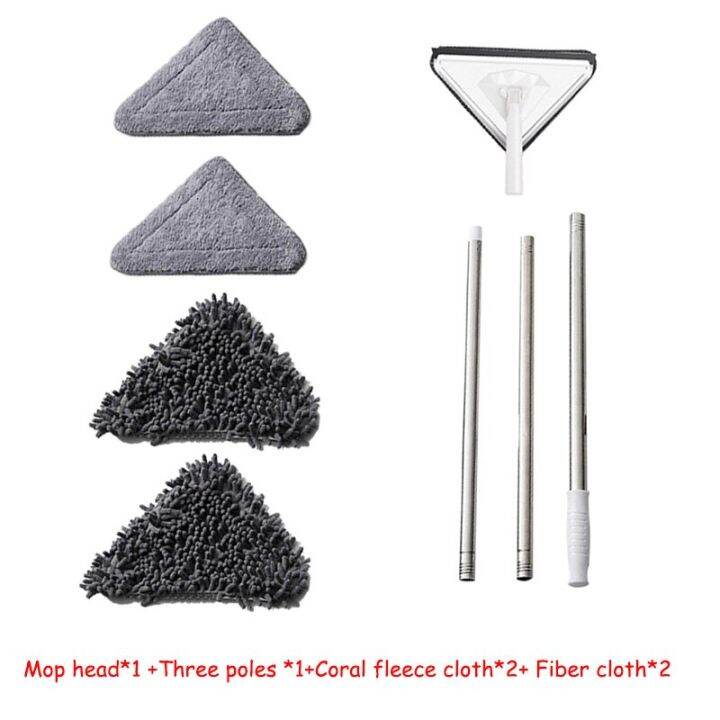 1-set-of-360-rotating-triangle-retractable-household-cleaning-lazy-magic-mop