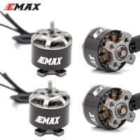 EMAX 4500KV 1.5มม. สำหรับโดรนสำหรับแข่ง FPV ของเล่นควอดคอปเตอร์2 ~ 3S/6000KV 2S แบบลูกบอลที่ทนทานลูกปืน CW ECO