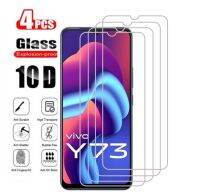 4PCS Full Cover Tempered Glass For Vivo Y73 S7 S9 S10 S12 S15 Y91 Y93 VIVO Y95 Y97 Y72 Y76 5G Screen Protector Cover Glass Film