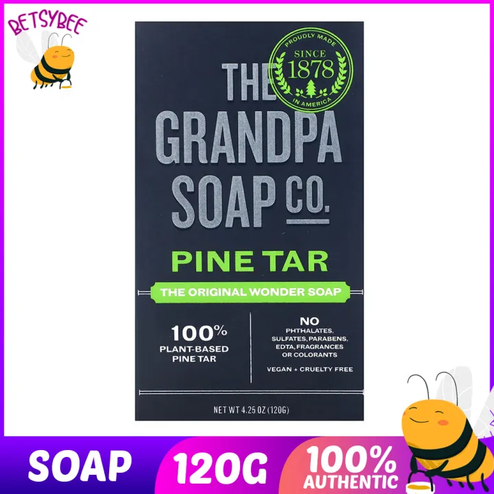 The Grandpa Soap Co The Original Wonder Soap Pine Tar -- 4.25 oz