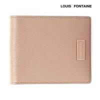 Louis Fontaine กระเป๋าสตางค์พับสั้น มีช่องใส่เหรียญ รุ่น KELLY ( LFW0202_BE )