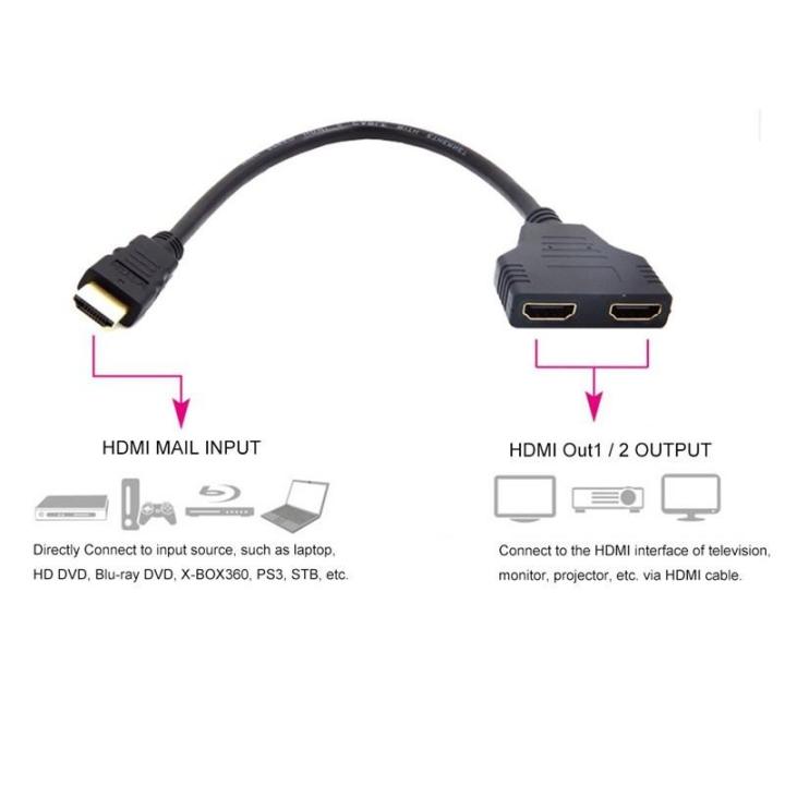 y-hdmi-splitter-cable-1ออก2จอ-full-hd-1080p