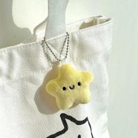 [Lovely Cute] Squeaky little star doll plush pendant finished school bag keychain cute