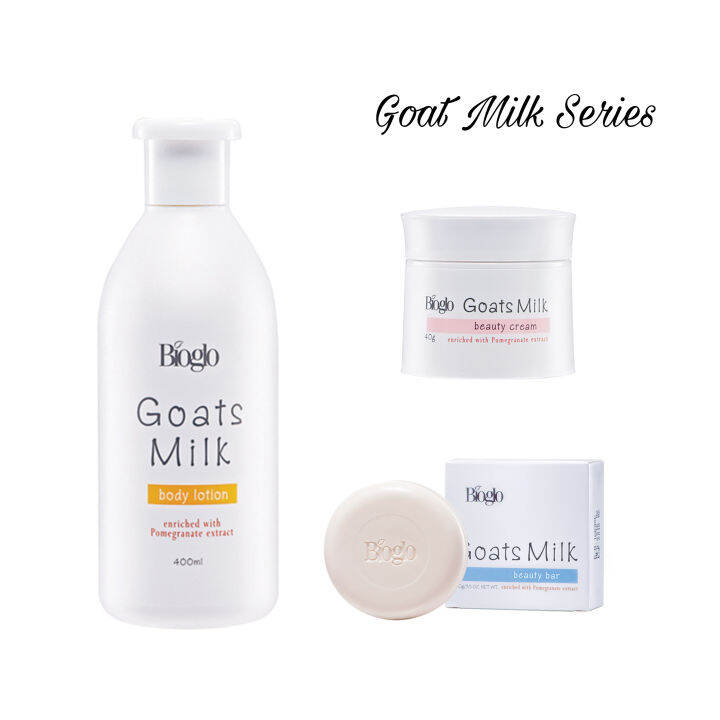 Bioglo Goats Milk [Body Lotion, Beauty Cream, Beauty Bar] [Cosway] Lazada