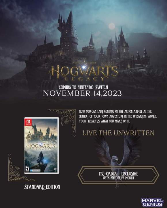 [ PREORDER ] NSW NS Nintendo Switch GAME Hogwarts Legacy 霍格華茲的傳承 ...