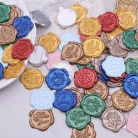 ✚○ 10 Pcs Vintage Antique Sealing Wax Sticker Envelope Seal Stickers For Package Diy Diary Journal Decoration