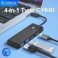 ORICO 4 In 1 USB 3.0ตัวขยายพอร์ตฮับต่อพ่วงตัวอ่านบัตร TF SD/ตัวอ่าน Pd100w ฮับ5Gbps ชาร์จพอร์ตแล็ปท็อปใช้งานได้กับพีซี