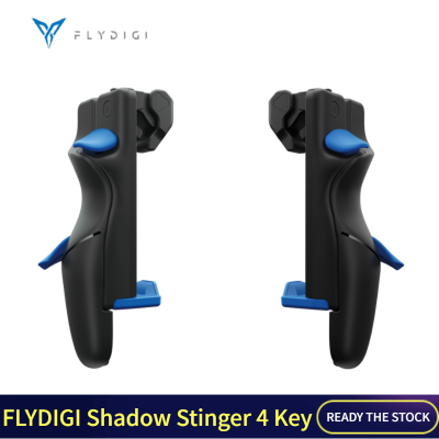 Original Flydigi Shadow Stinger Trigger 2รุ่นจอยควบคุมเกม CapAir Mapping 2โทรศัพท์มือถือปุ่มเกมซ้ายขวา Gamepad Trigger นักกีฬา Flydigi Stinger 2จอยสติ๊กสำหรับ PUBG COD IOS Android