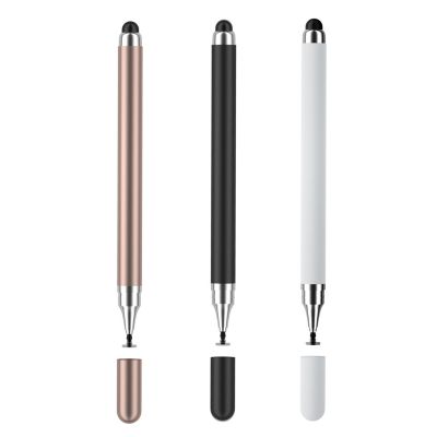 ข้อเสนอพิเศษปากกา Stylus สากล2ใน1สำหรับแท็บเล็ต Ios โทรศัพท์มือถือสำหรับอุปกรณ์เสริมสำหรับ Ipad แท็บเล็ตวาดรูปปากกาสัมผัสหน้าจอ Capacitive