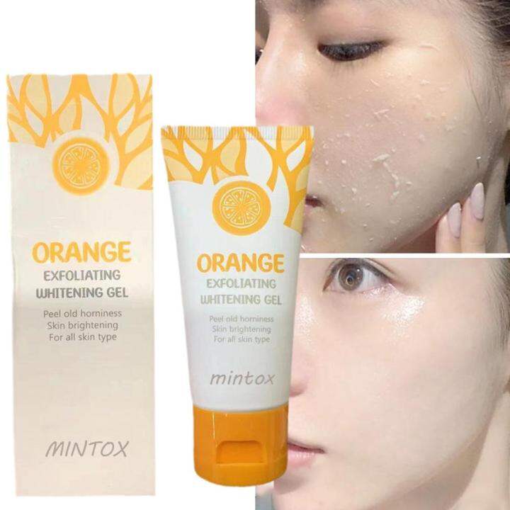 GMEELAN ORANGE Face Exfoliating Cream Skin Care Whitening Moisturizer