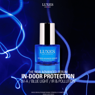 Luxes Screen Advanced Serum ช่วยปกป้องผิวจากการทำร้ายของรังสี UVA/Blue Light (30 ml)