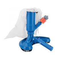 Professional Pool Cleaning Suction Set With Brush Multipurpose Pool Vacuum Suction Head Lightweight EU Plug For Spa Water Park