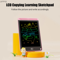 แท็บเล็ตวาดรูปกระดานเขียนขนาด8.5นิ้วสำหรับหน้าจอ LCD และของเล่นแท็บเลตฝึกเขียนอิเล็กทรอนิกส์สำหรับเด็ก Guteng