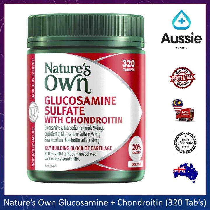NATURE'S OWN Glucosamine Sulfate With Chondroitin Joint Health