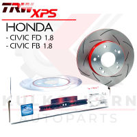 TRW จานเบรคหน้า  สำหรับ รุ่น XPS HONDA CIVIC FD, FB 1.8 (ใส่แทนของเดิมได้ทันที) (DF7450XSS)