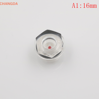 ?【Lowest price】CHANGDA 16มม.-60มม.DIA MALE Thread Air Compressor Oil Level Liquid Sight Glass