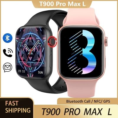 ZZOOI Original IWO T900 Pro Max L Smart Watch Series 8 Bluetooth 49mm Blood Pressure Call Monitor Smartwatch For Apple Android Phone