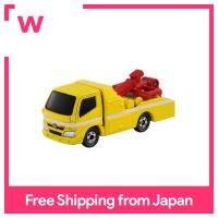 รถบรรทุกพ่วง Takara Tomy No.5 TOYOTA Dyna (บรรจุภัณฑ์แบบตุ่ม) รถขนาดเล็กของเล่น3ปีขึ้นไป