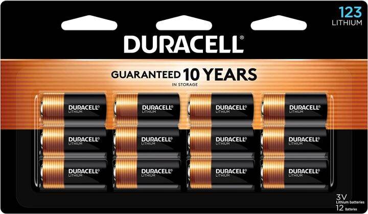 ส่งด่วน-ของแท้-12-ก้อน-duracell-cr123-cr123a-1-470-ma-high-power-lithium-batteries-12-count-ดูร่าเซล-ถ่านลิเธียม-12-ก้อน-exp-2031-พร้อมส่ง