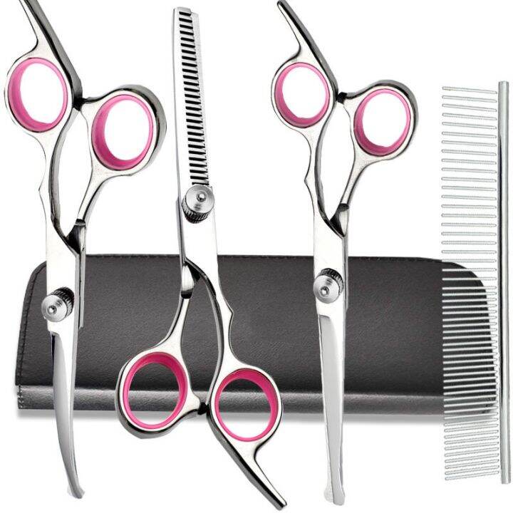 pet-grooming-set-dog-and-cat-professional-trimming-scissors-kit-stainless-steel-shears-pet-hair-cutting-safety